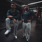 MINDSETOP BLUE LONG SLEEVE COMPRESSION SHIRT