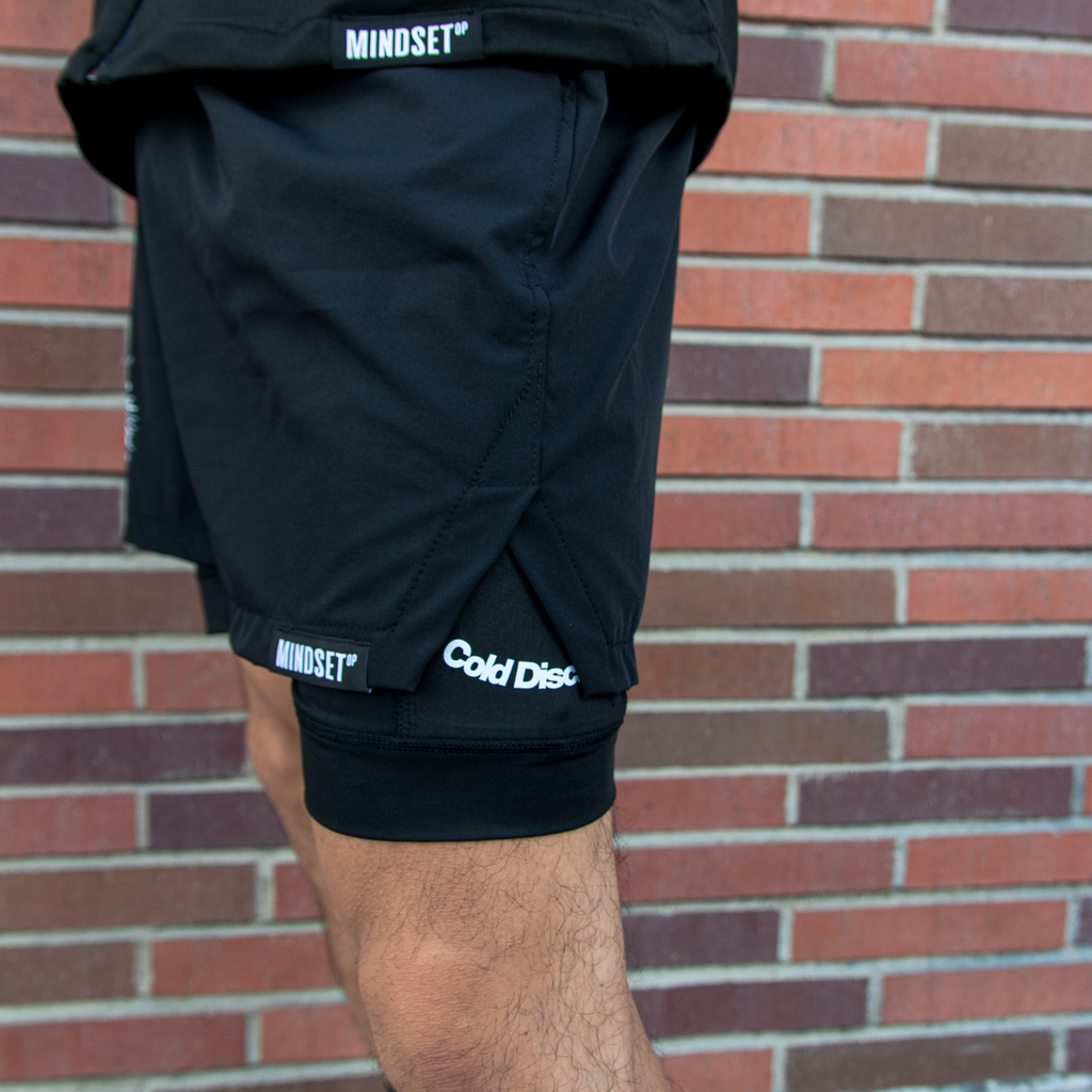 COLD DISCIPLINE SPORTS SHORTS | BLACK