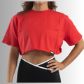 MINDSETOP CROP TOP SHIRT| RED