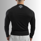 MINDSETOP BLACK LONG SLEEVE COMPRESSION SHIRT