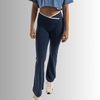 MINDSETOP BELL BOTTOM PANTS | BLUE
