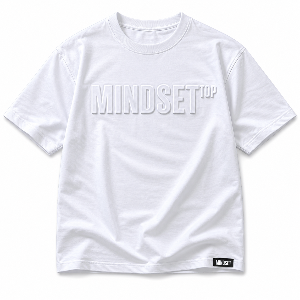 MINDSETOP OVERSIZED WHITE SHIRT UNISEX