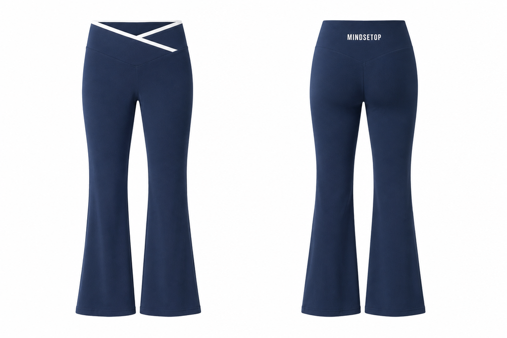 MINDSETOP BELL BOTTOM PANTS | BLUE