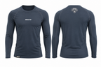 MINDSETOP BLUE LONG SLEEVE COMPRESSION SHIRT