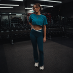 MINDSETOP BELL BOTTOM PANTS | BLUE
