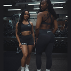MINDSETOP DARK GRAY SET: BRA SHORTS LEGGINGS (3PCS)