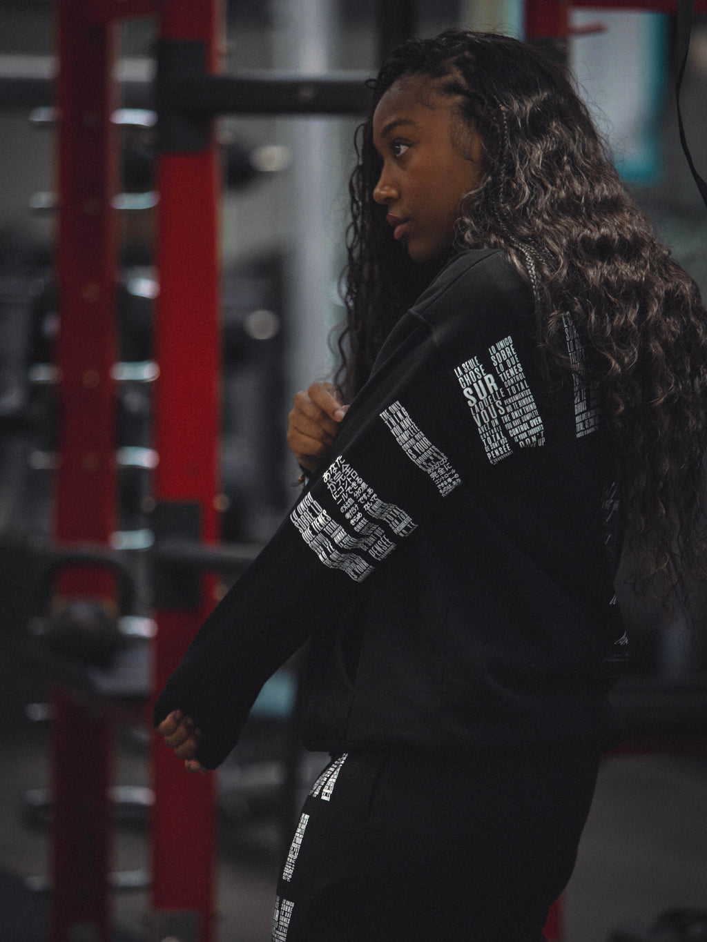 MINDSETOP HOODIE AND PANTS SET| BLACK