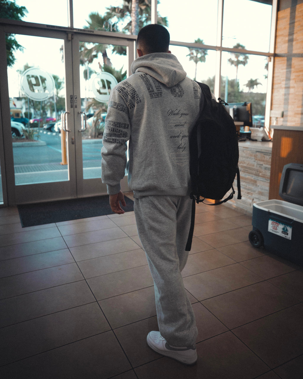 MINDSETOP HOODIE AND PANTS SET | GRAY