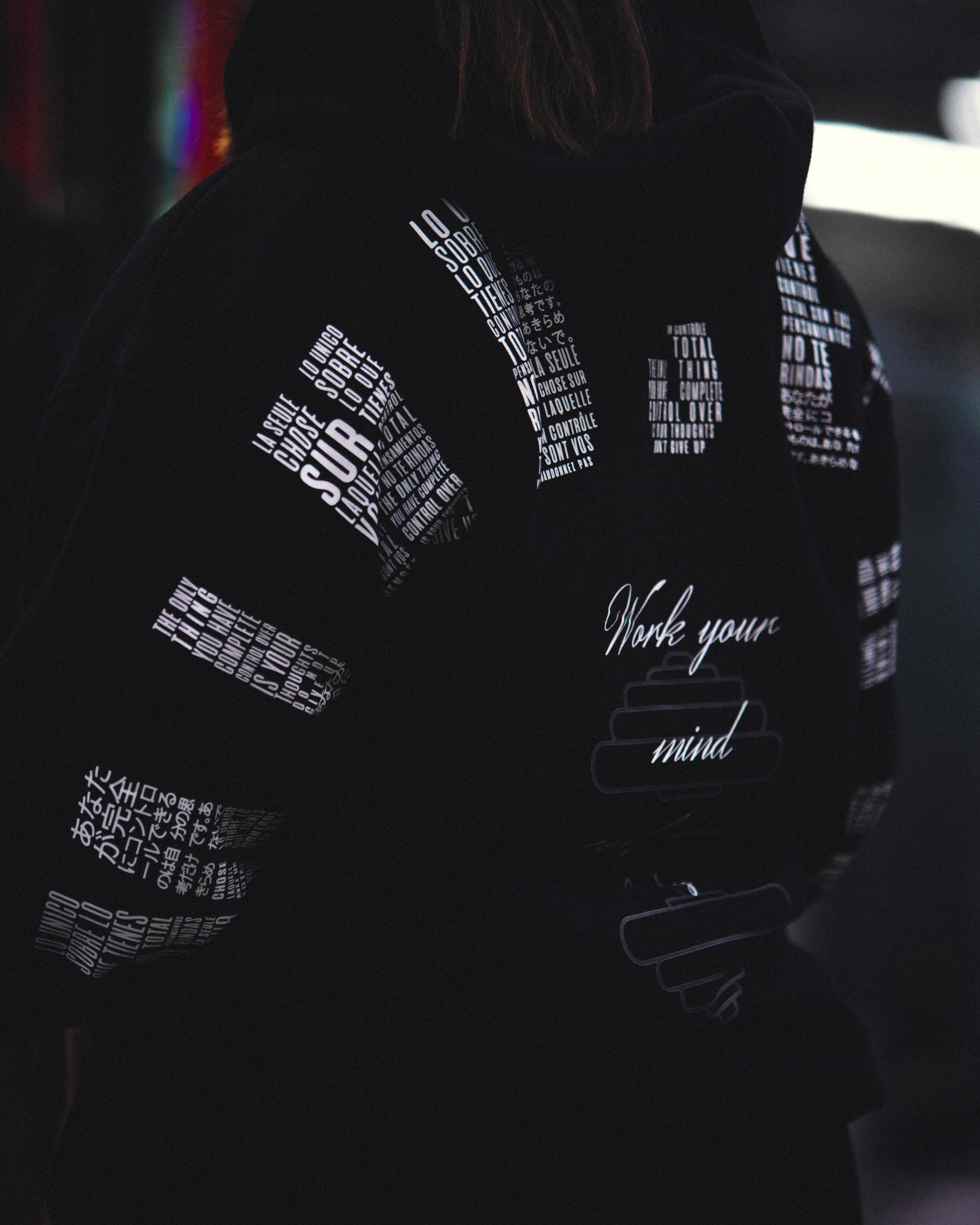 MINDSETOP HOODIE AND PANTS SET| BLACK