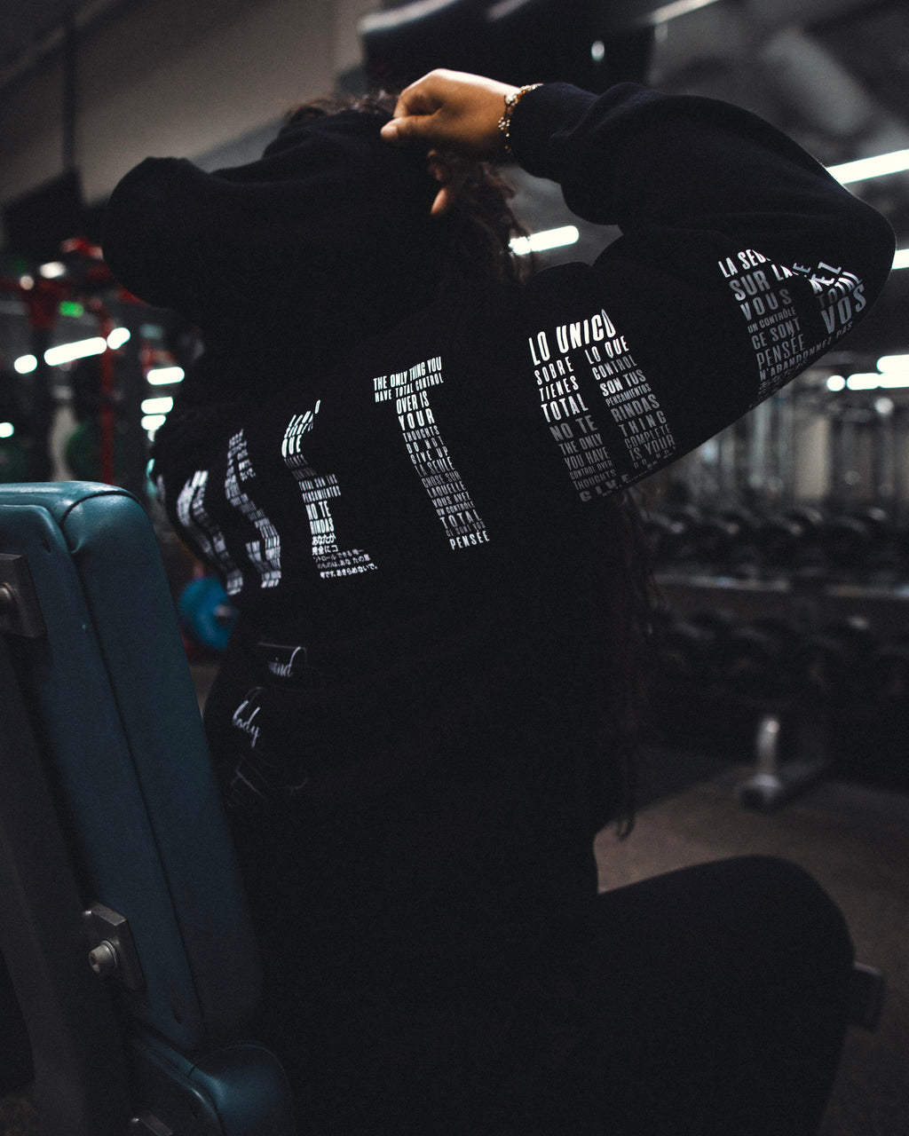 MINDSETOP HOODIE AND PANTS SET| BLACK