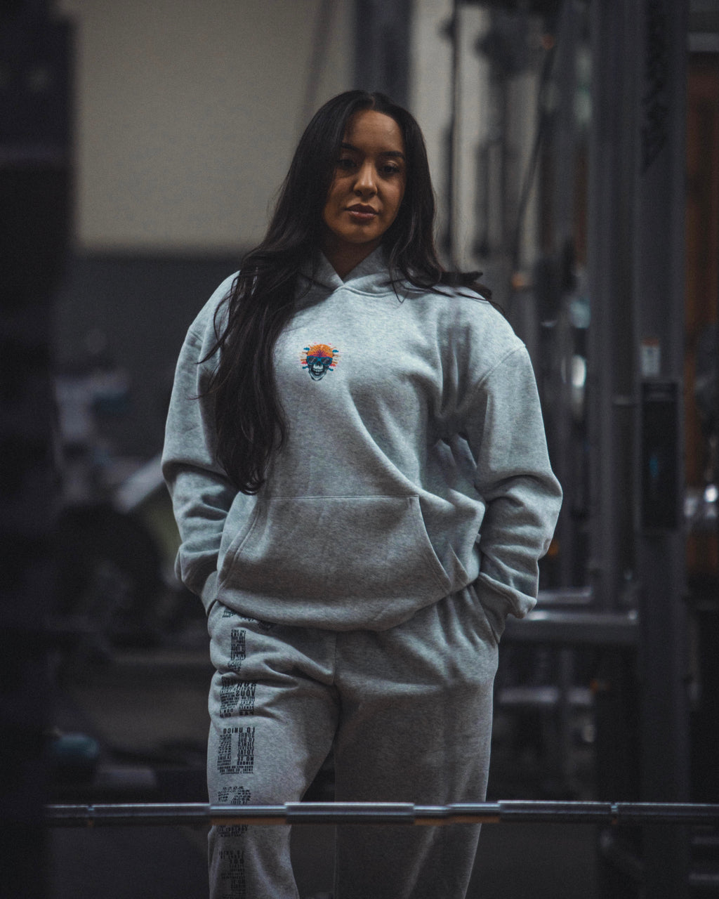 MINDSETOP HOODIE AND PANTS SET | GRAY