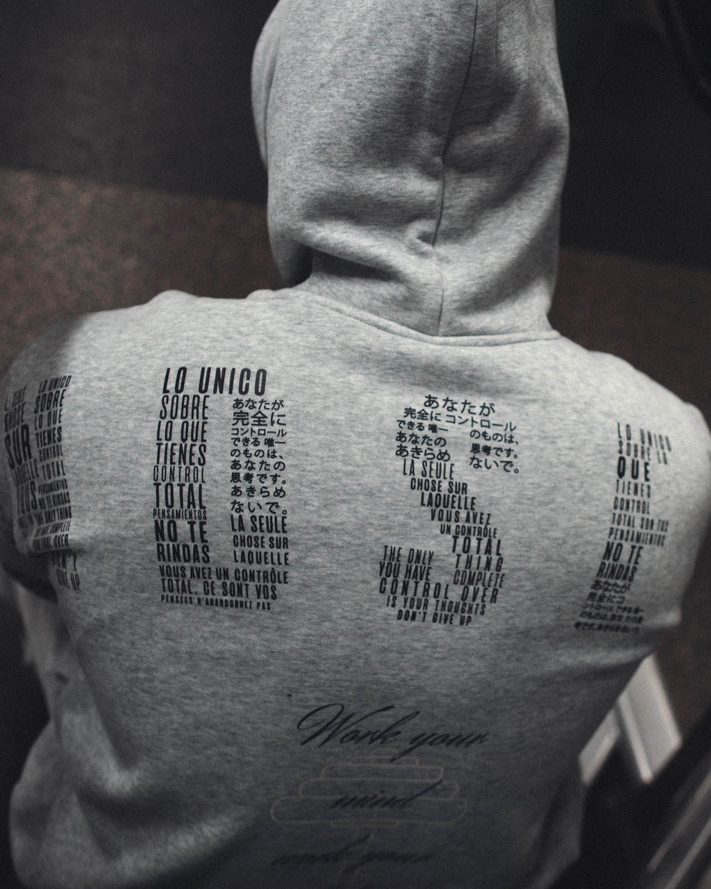 MINDSETOP HOODIE AND PANTS SET | GRAY