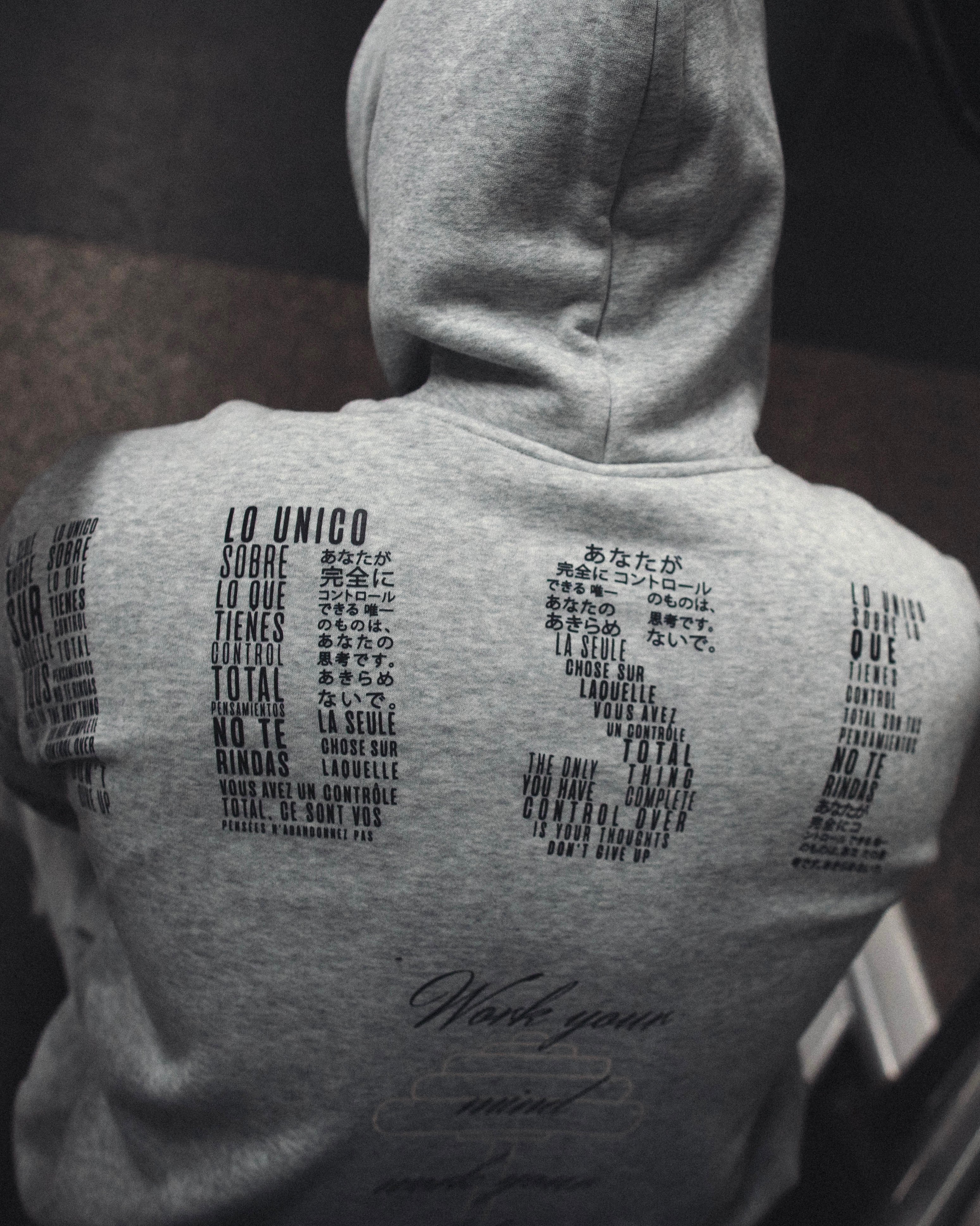 MINDSETOP HOODIE AND PANTS SET | GRAY
