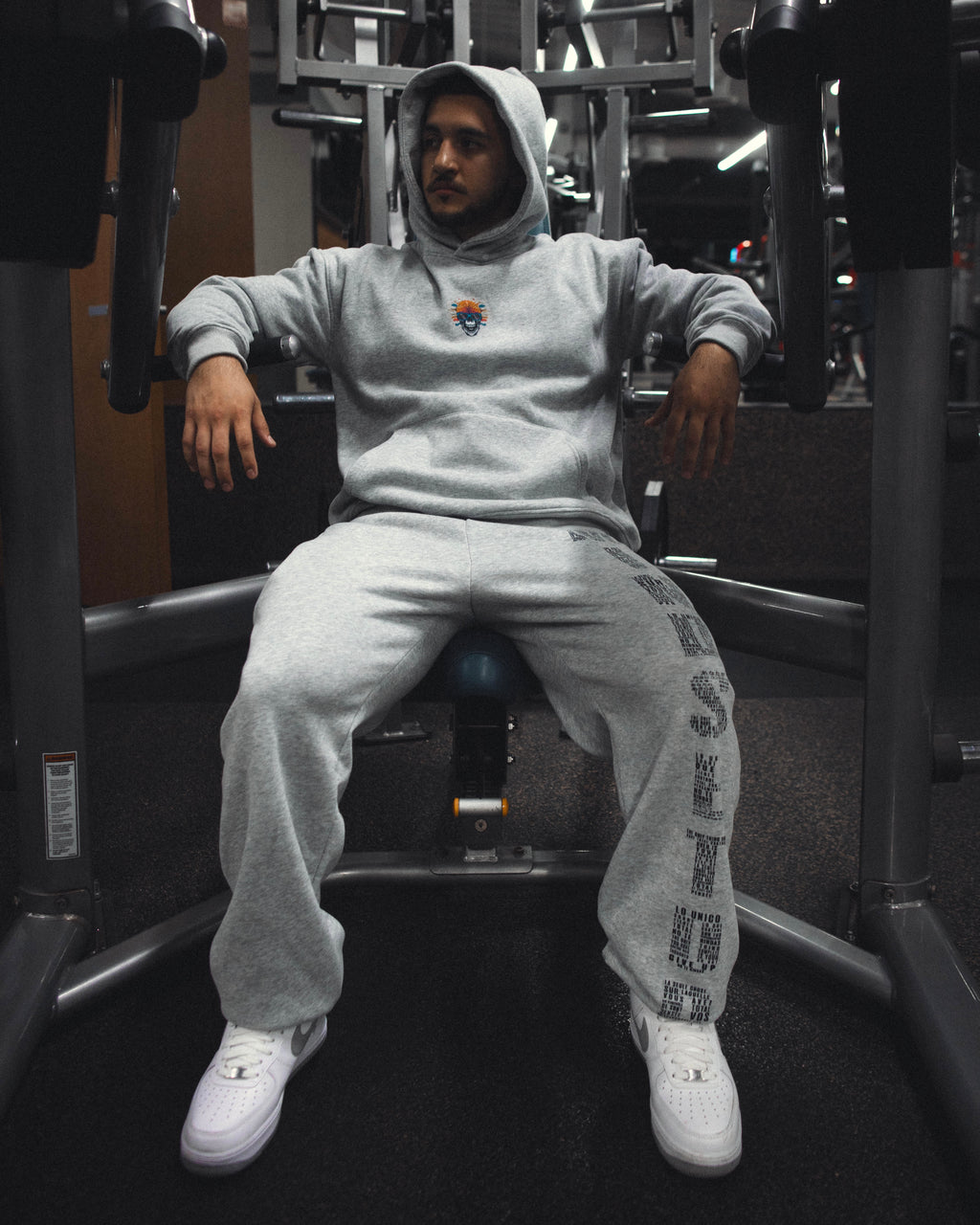 MINDSETOP HOODIE AND PANTS SET | GRAY