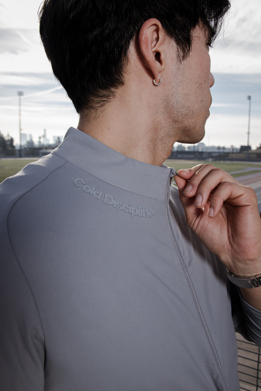 COLD DISCIPLINE JACKET | LIGHT GRAY