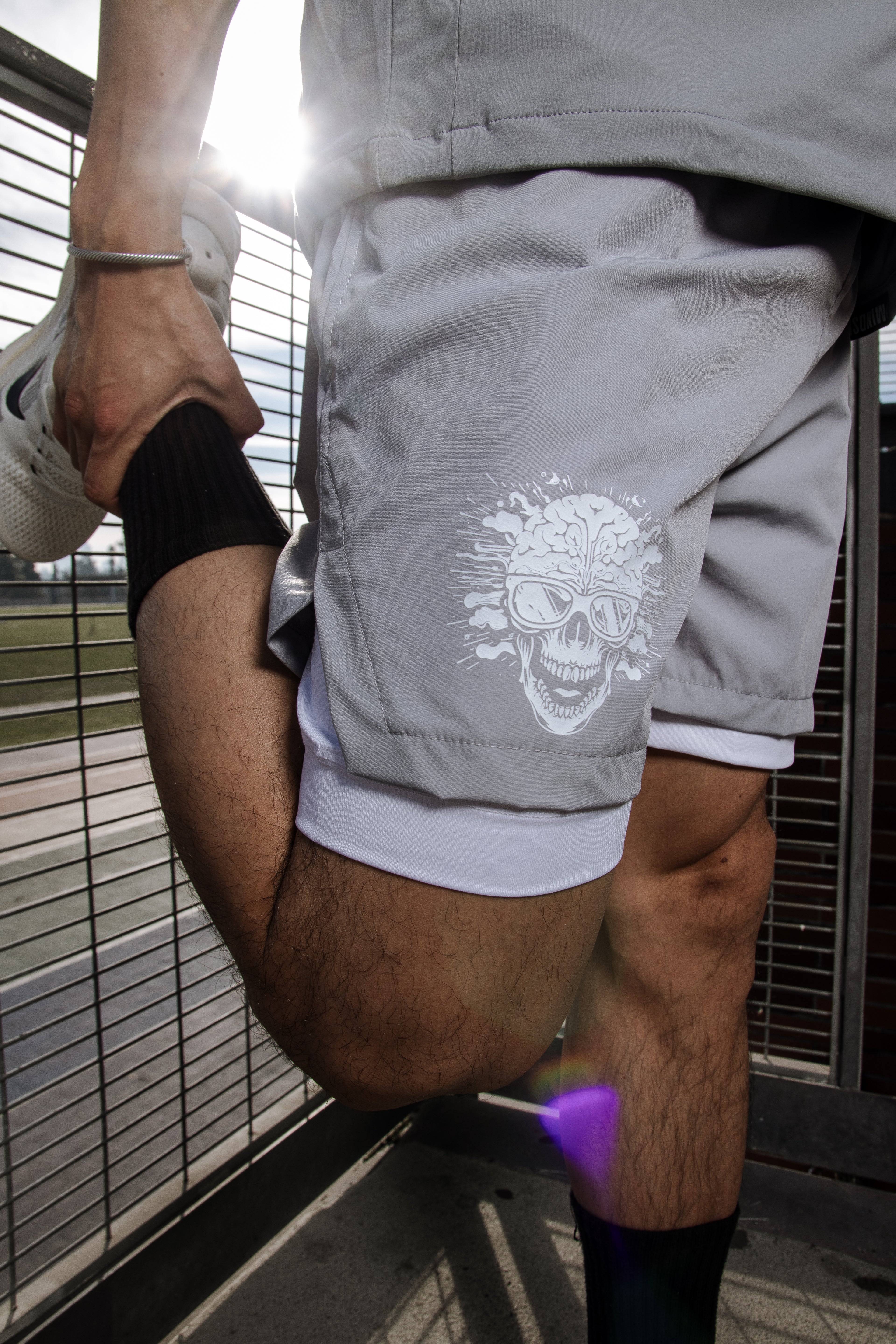 COLD DISCIPLINE SPORTS SHORTS | GRAY