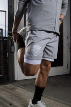 COLD DISCIPLINE SPORTS SHORTS | GRAY