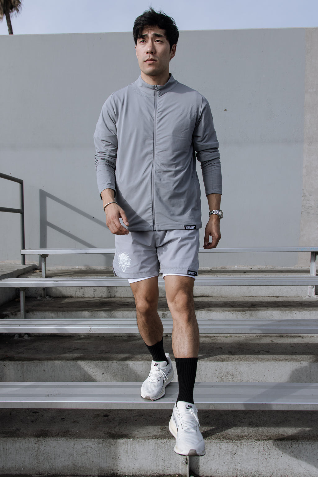COLD DISCIPLINE JACKET | LIGHT GRAY