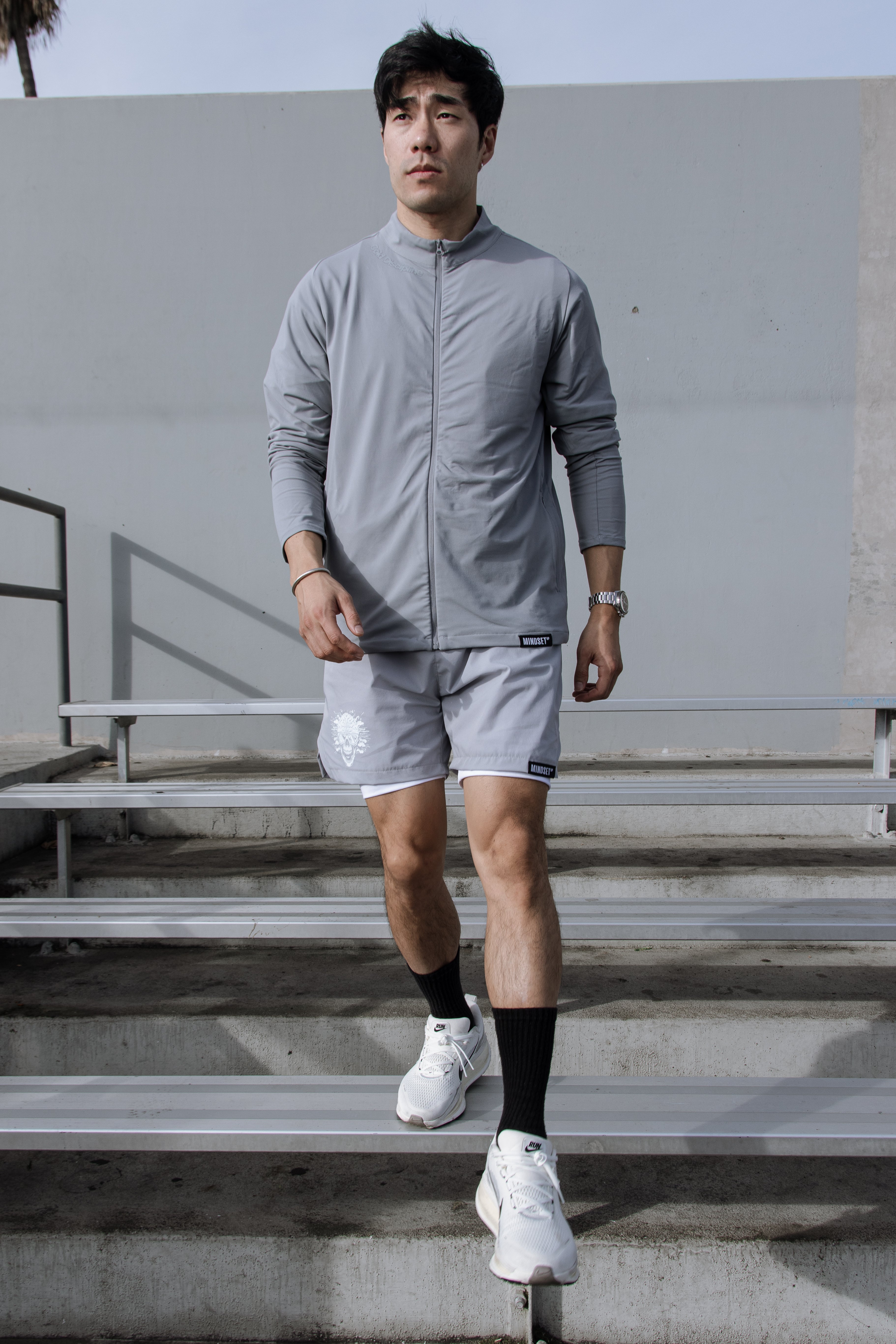 COLD DISCIPLINE JACKET | LIGHT GRAY