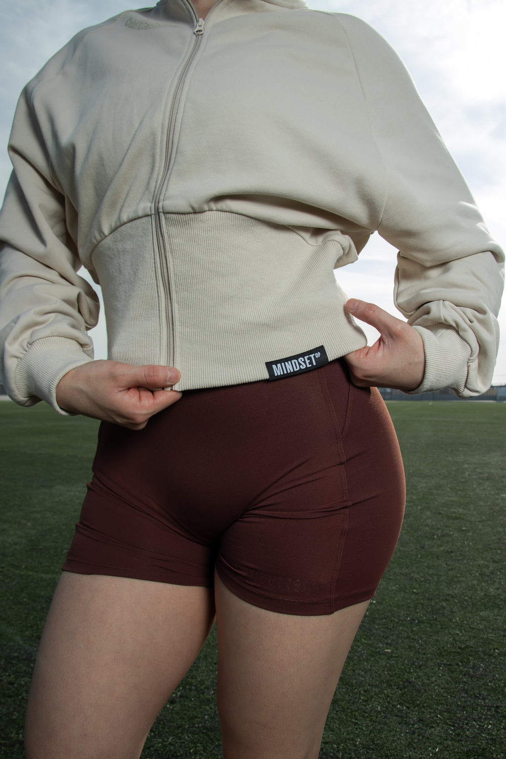 COLD DISCIPLINE SPORTS JACKET | BEIGE