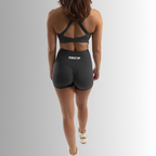MINDSETOP DARK GRAY SET: BRA SHORTS LEGGINGS (3PCS)